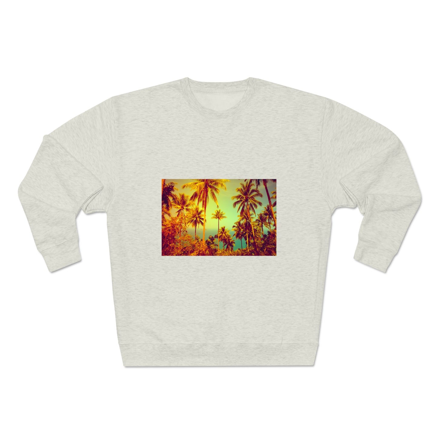 Palm Trees - Unisex Premium Crewneck Sweatshirt ~ Sharon Dawn Collection
