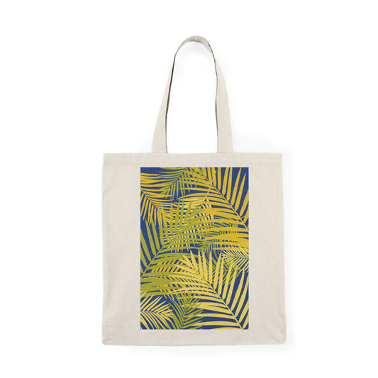 Palm Leaves - Natural Tote Bag ~ Sharon Dawn Collection