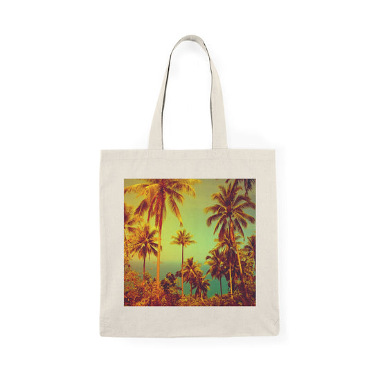 Palm Trees - Natural Tote Bag ~ Sharon Dawn Collection
