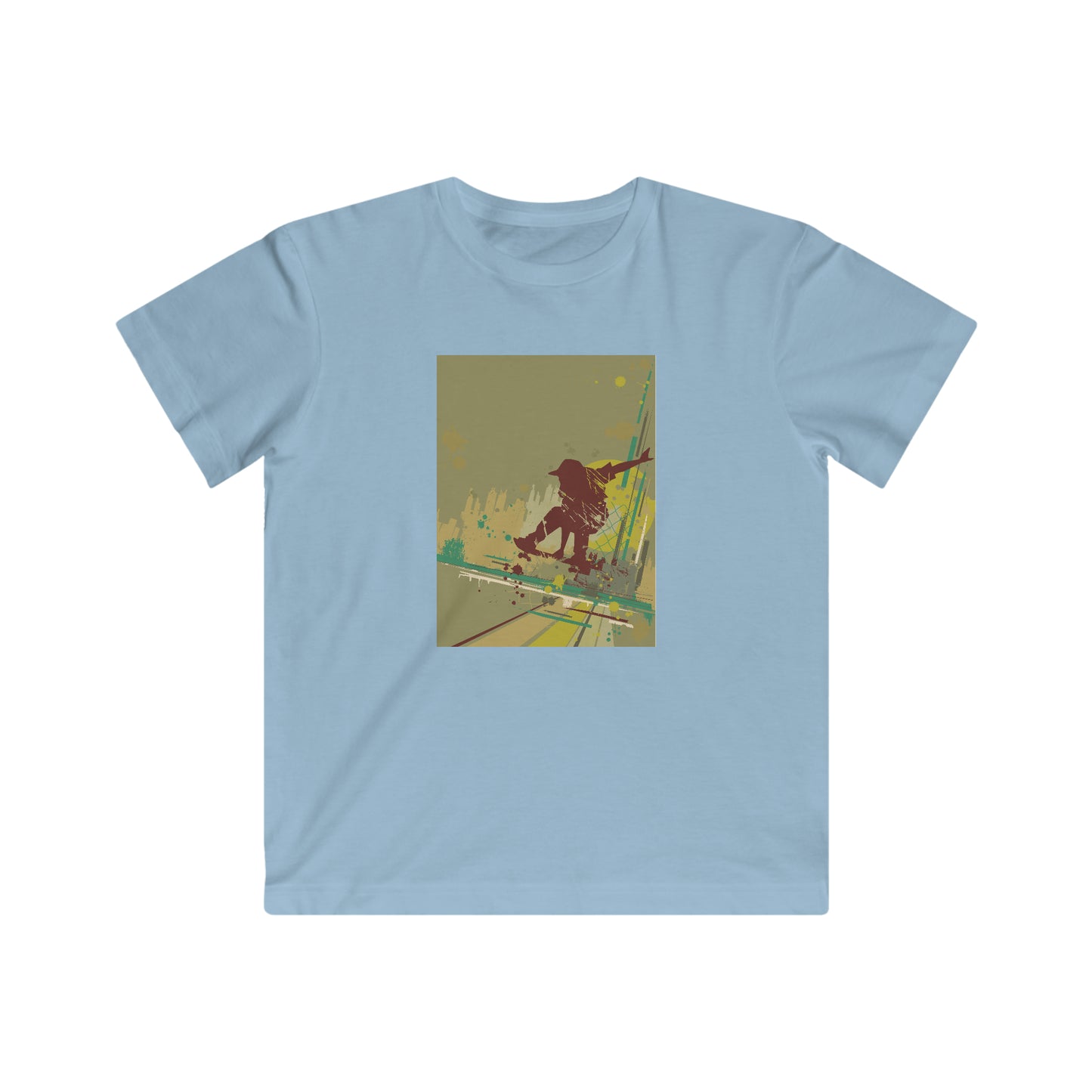 Skateboarding - Kids Fine Jersey Tee (XS-XL) ~ Sharon Dawn Collection