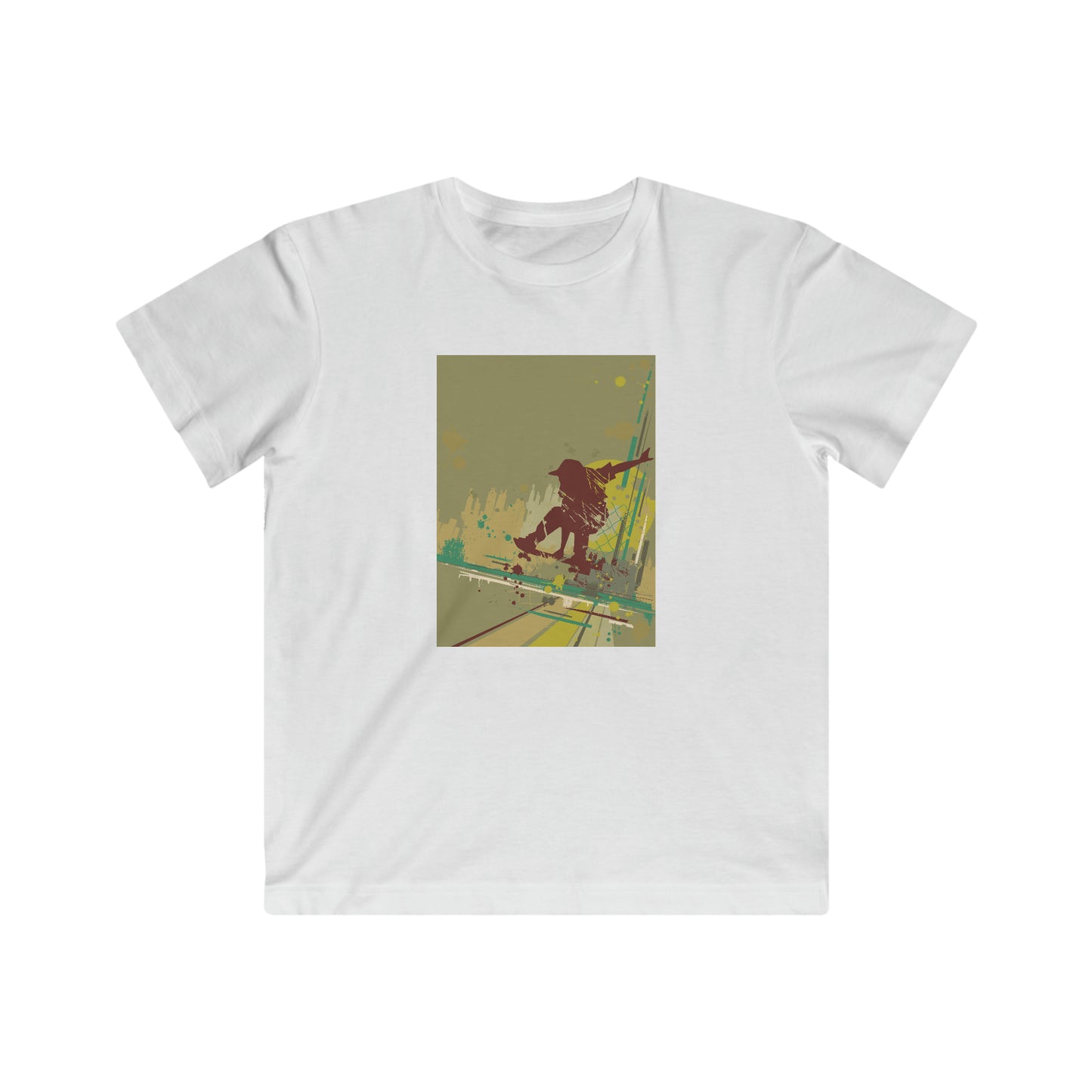 Skateboarding - Kids Fine Jersey Tee (XS-XL) ~ Sharon Dawn Collection