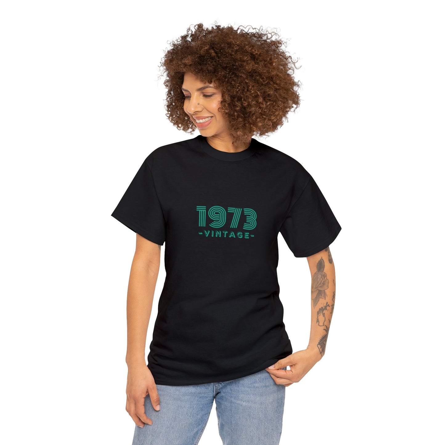 1973 Vintage - Unisex Heavy Cotton Tee ~ Sharon Dawn Collection (Sale Price: $51.99 CAD)