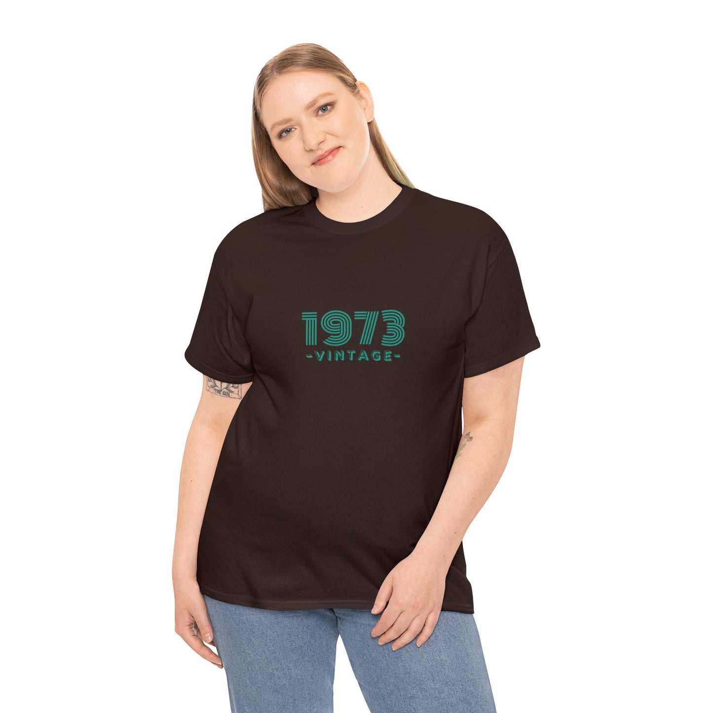 1973 Vintage - Unisex Heavy Cotton Tee ~ Sharon Dawn Collection (Sale Price: $51.99 CAD)