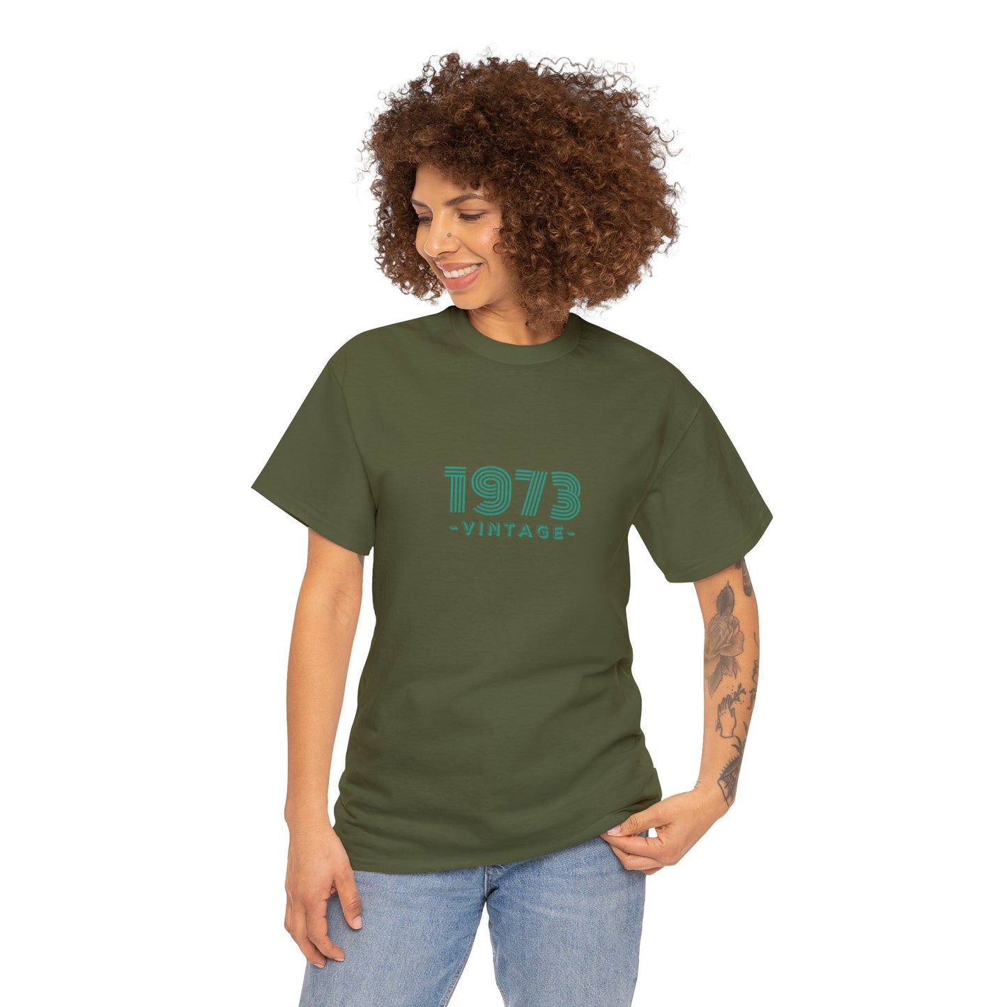 1973 Vintage - Unisex Heavy Cotton Tee ~ Sharon Dawn Collection (Sale Price: $51.99 CAD)