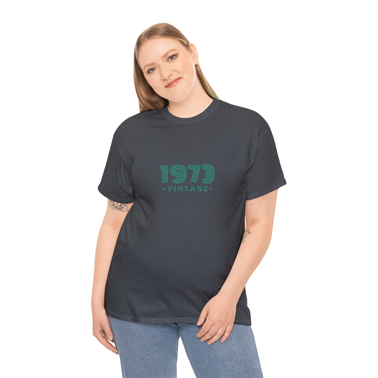 1973 Vintage - Unisex Heavy Cotton Tee ~ Sharon Dawn Collection (Sale Price: $51.99 CAD)