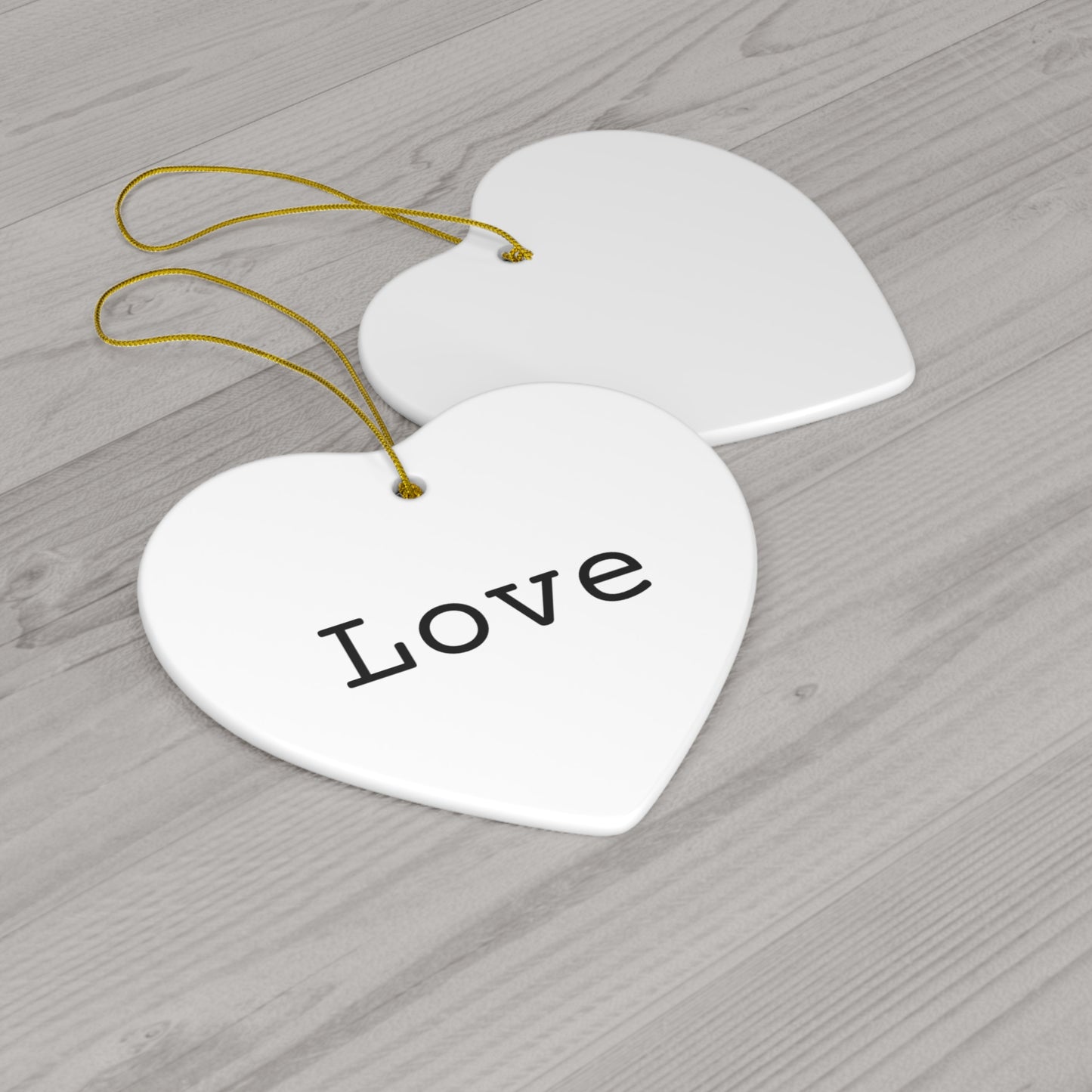 Love - Ceramic Ornament ~ Sharon Dawn Collection