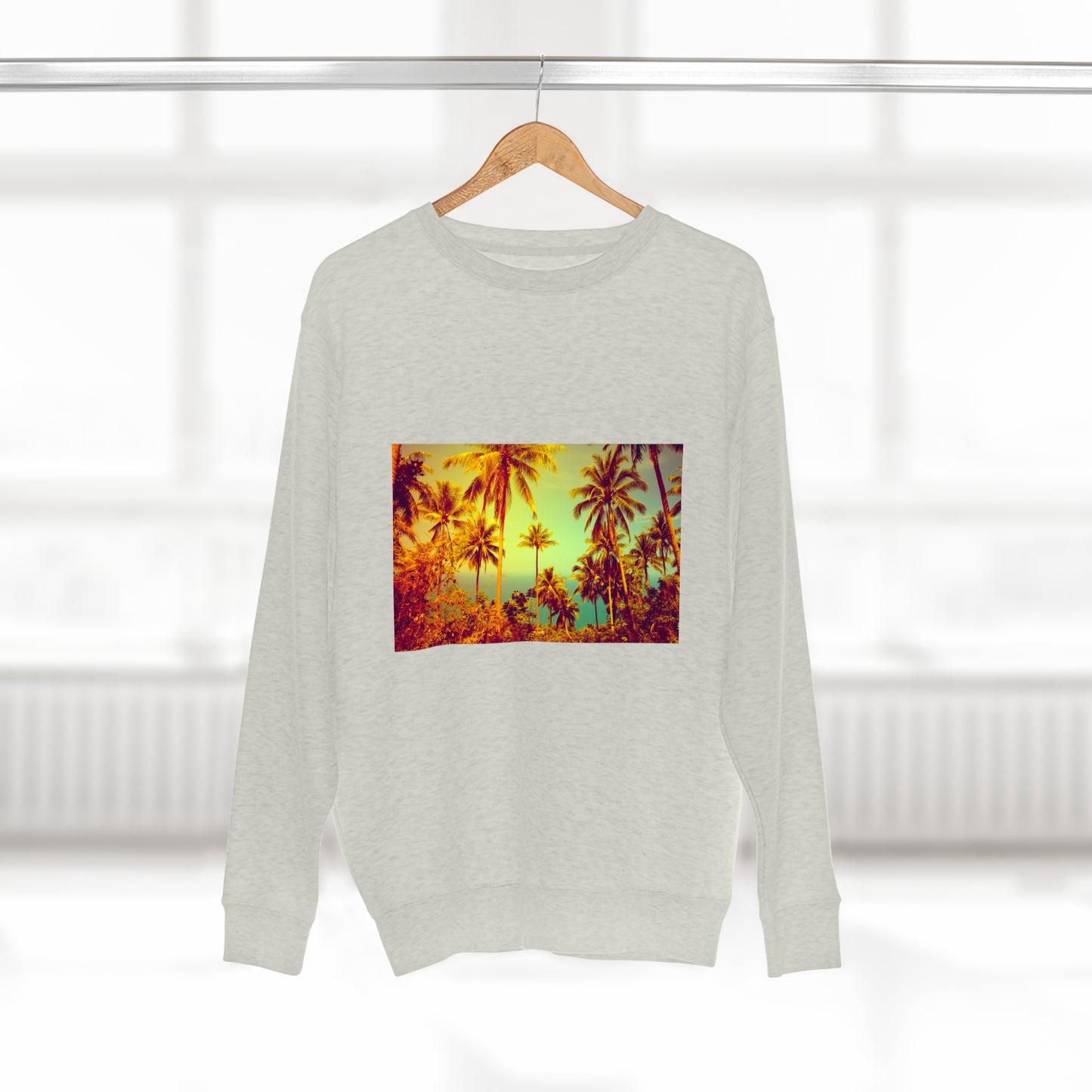 Palm Trees - Unisex Premium Crewneck Sweatshirt ~ Sharon Dawn Collection
