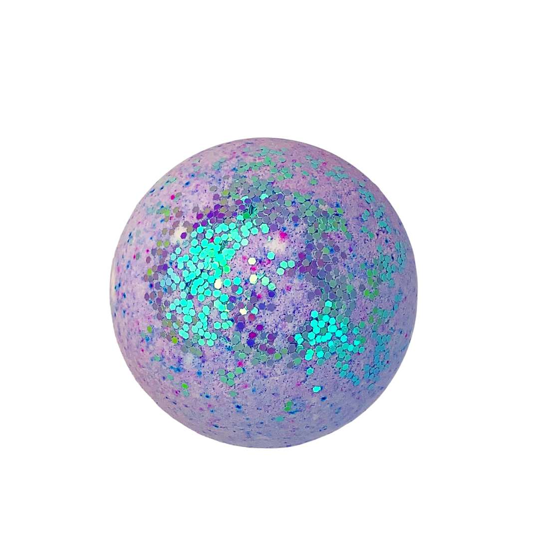 Glitter Clouds - Bath Bomb ~ Premium Ingredients ~ Made in Canada