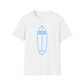 Surfboard - Unisex Softstyle T-Shirt ~ Sharon Dawn Collection