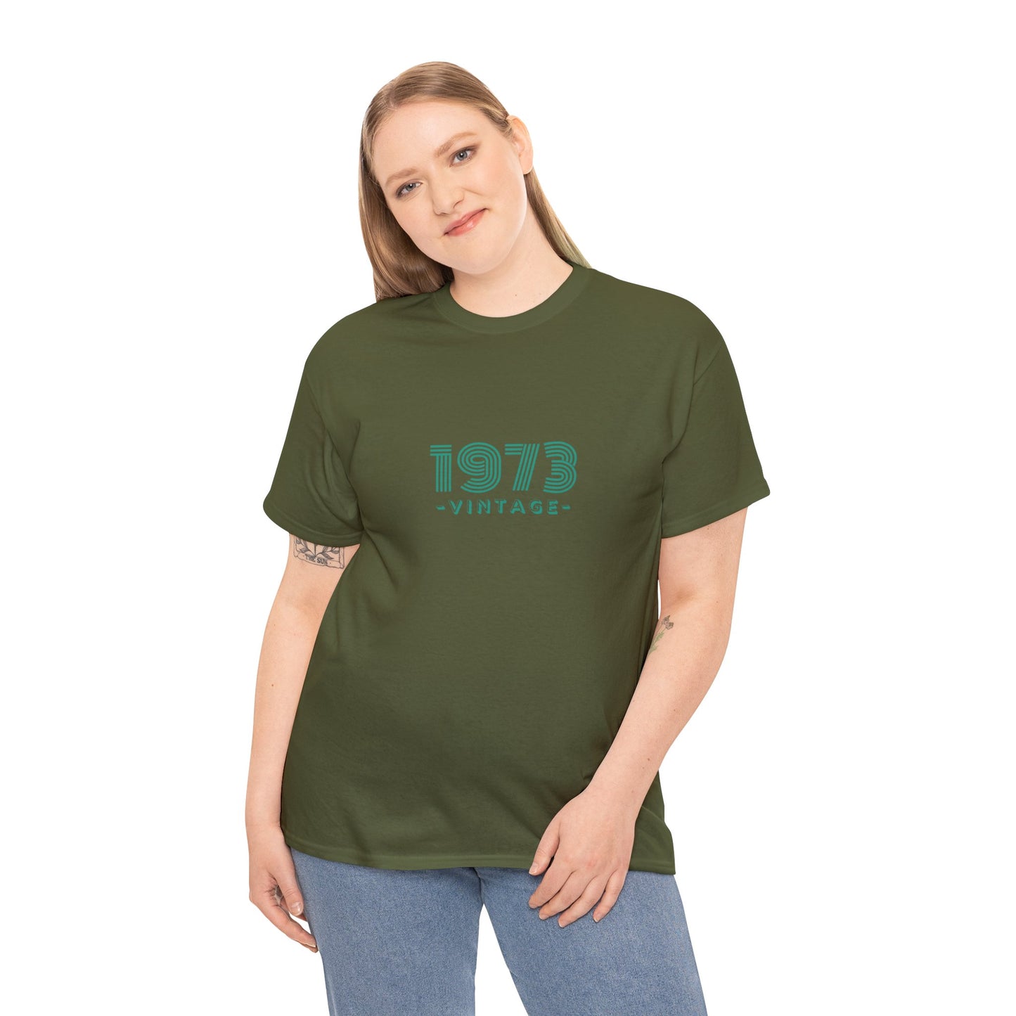 1973 Vintage - Unisex Heavy Cotton Tee ~ Sharon Dawn Collection (Sale Price: $51.99 CAD)