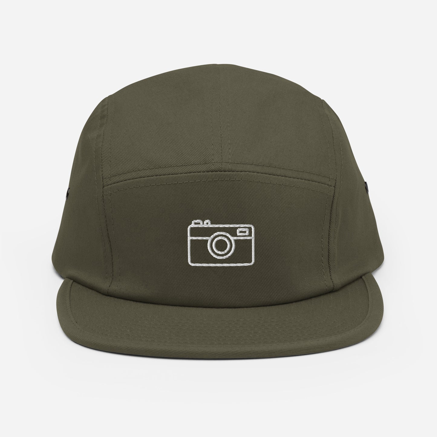 Camera - Five Panel Cap ~ Sharon Dawn Collection