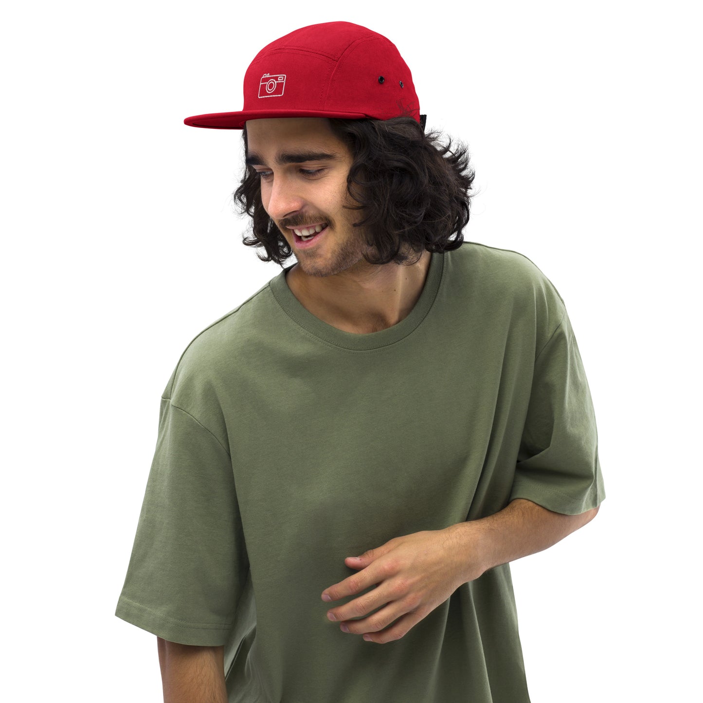 Camera - Five Panel Cap ~ Sharon Dawn Collection