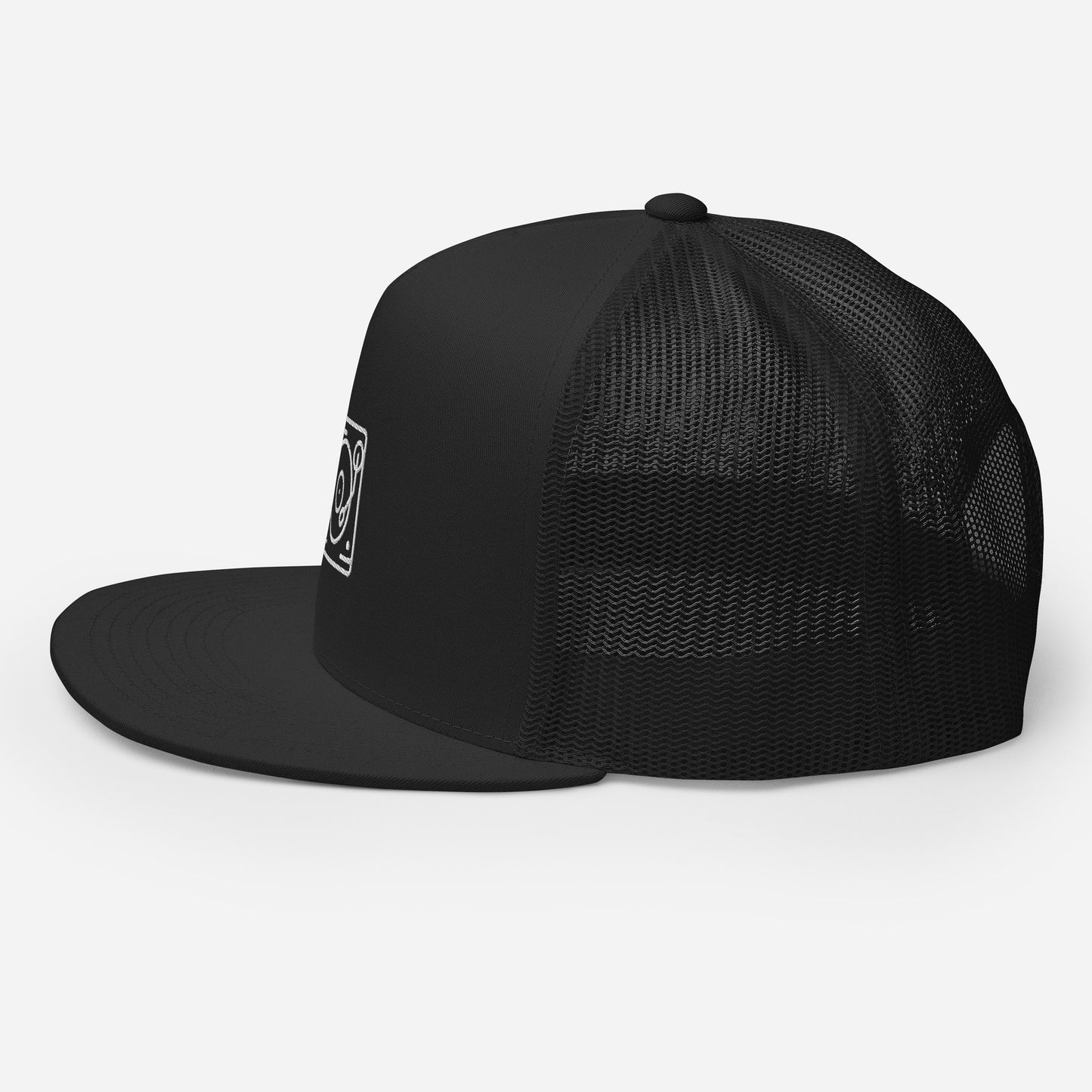 Turntable - Black - Trucker Cap ~ Sharon Dawn Collection