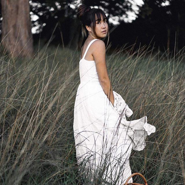 Daria Linen Dress | White - Made in Bali/Designed in Victoria, BC