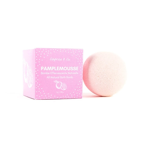 Bath Bombs - All Natural - Premium Ingredients (Mint Eucalyptus/Grapefruit/Lavender/Peach Tangerine) ~ Made in Canada