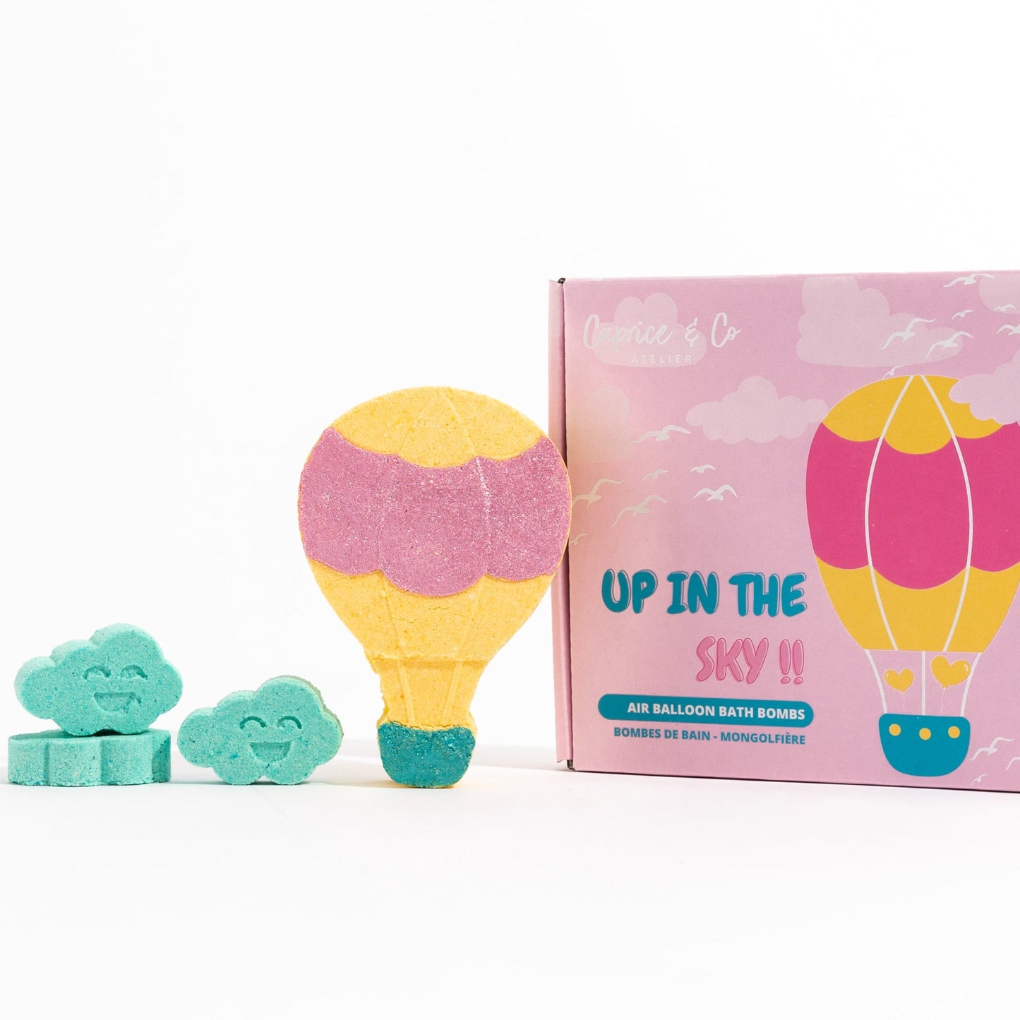 Up in the air! Mega + Minis bath bomb set (Sale Price: $19.99 CAD)