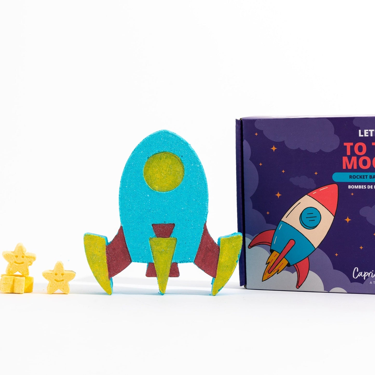 Let's go to the moon! Mega + Minis Bath Bomb Set (Sour Candy scent) - Premium Ingredients ~ Made in Canada (Sale Price: $19.99 CAD)