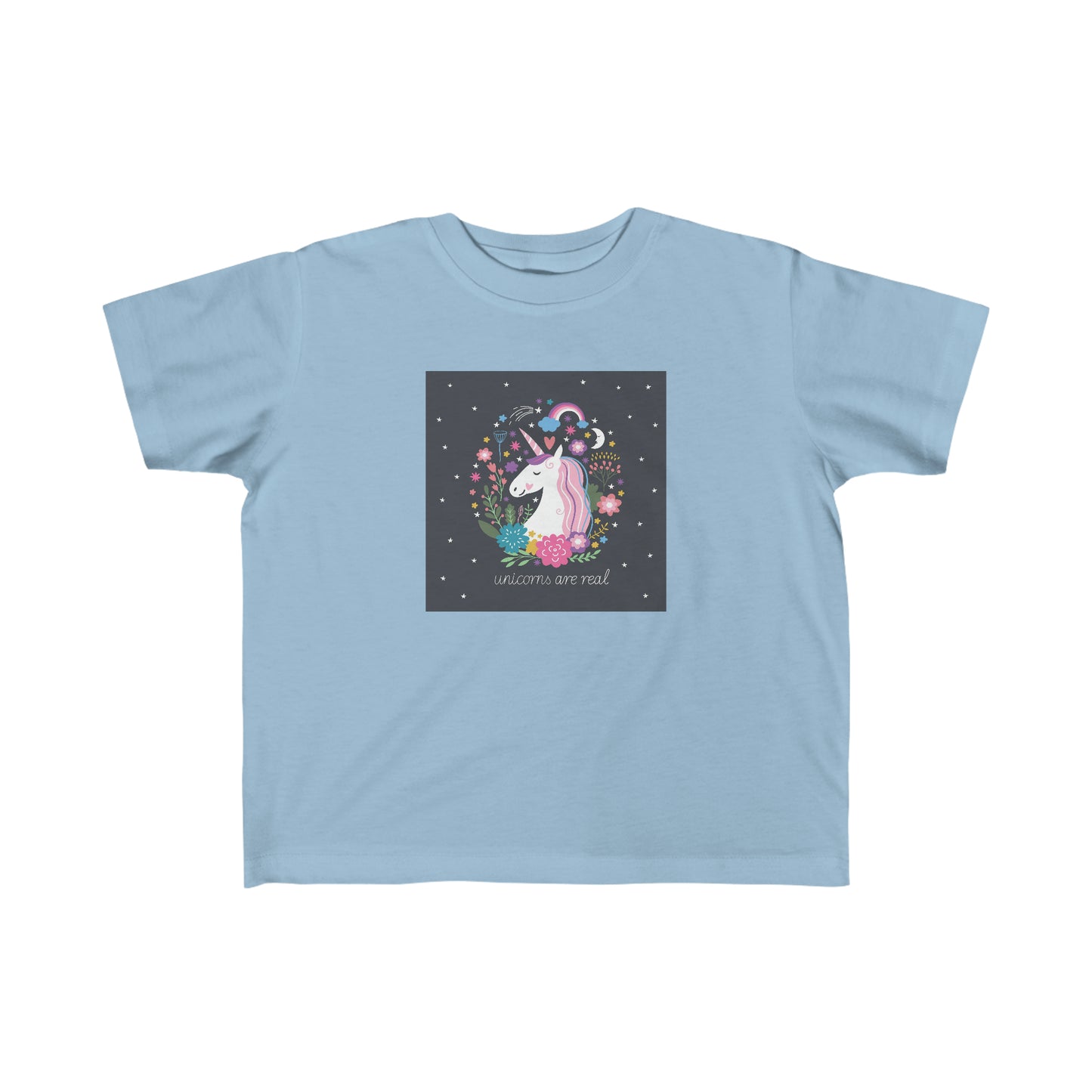 Unicorns are Real - (2T-4T) - Toddler's Fine Jersey Tee ~ Sharon Dawn Collection