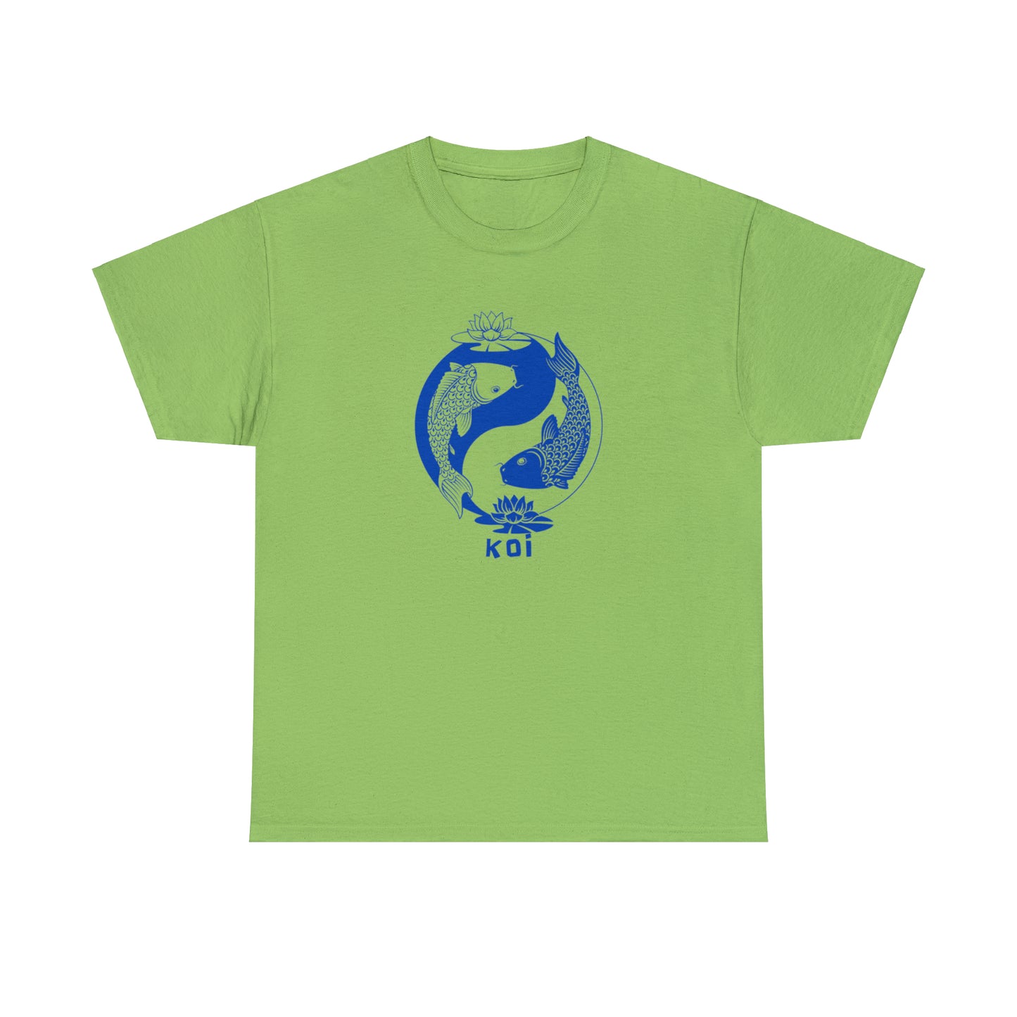Koi - Unisex Heavy Cotton Tee - 100% Cotton - Oeko-Tex certified (Size: S-3XL) ~ Sharon Dawn Collection (Sale Price: $47.60 CAD)