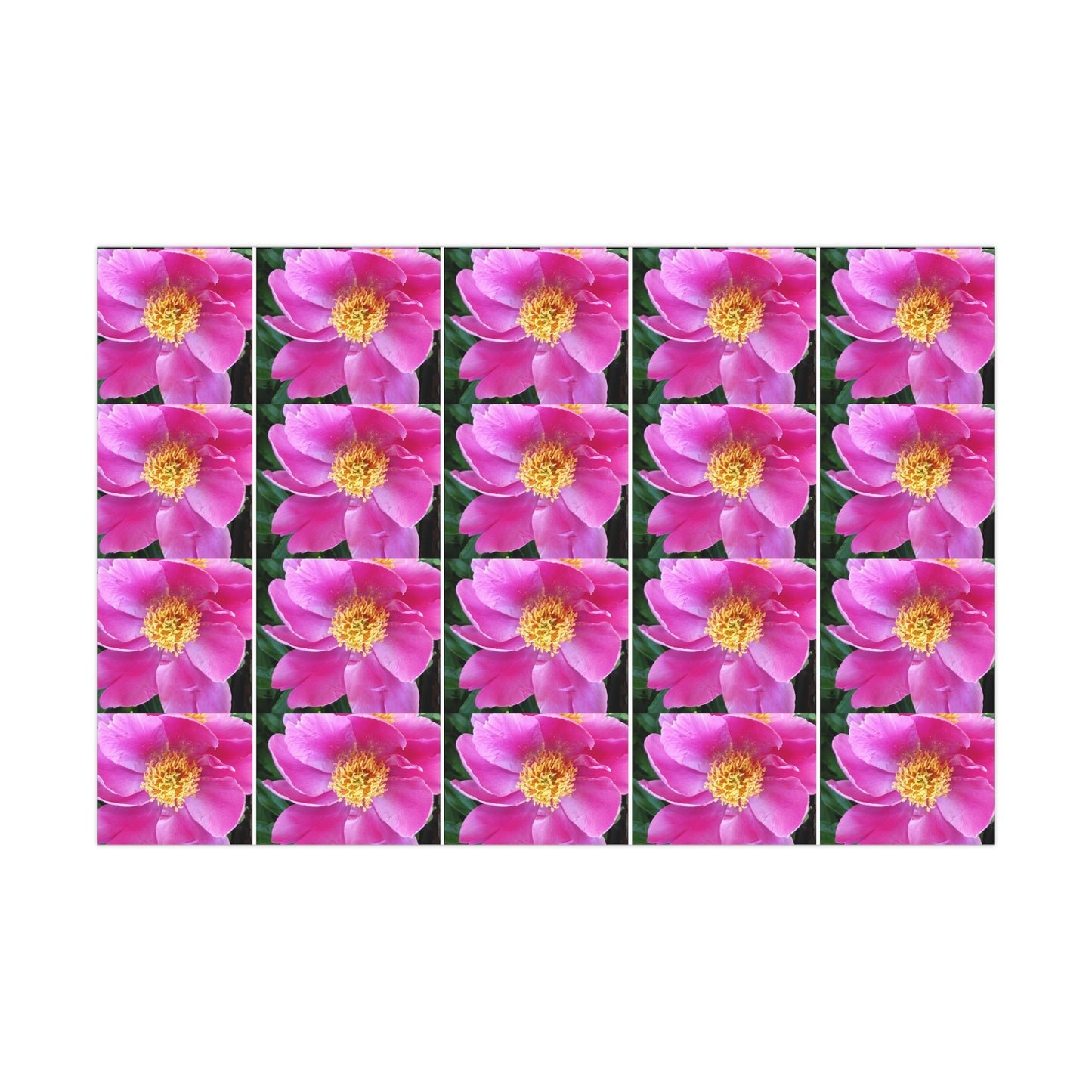 Pink Flowers - Gift Wrap Papers ~ Sharon Dawn Collection