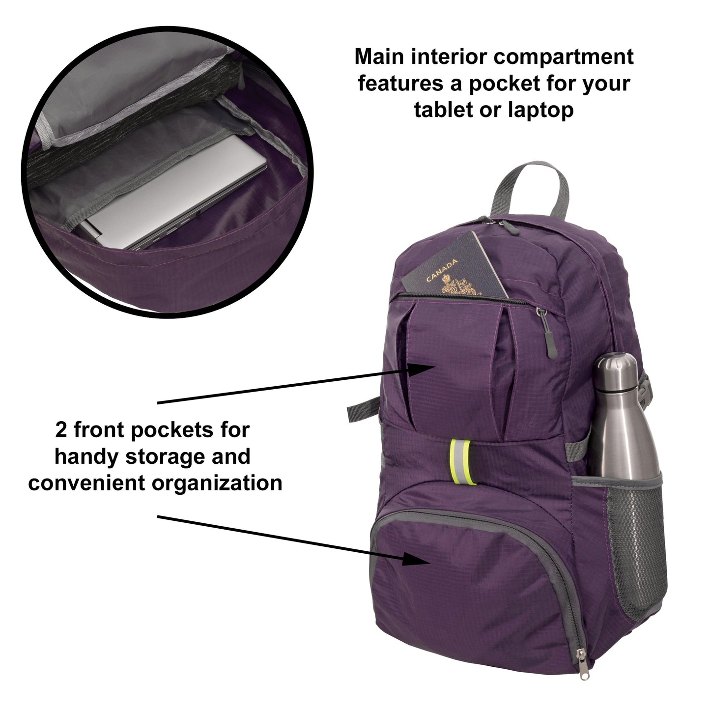 NICCI FOLDABLE BACKPACK