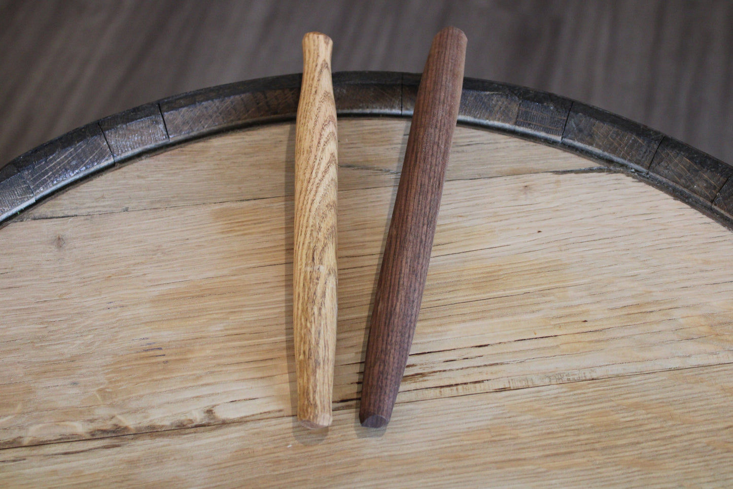 Dumpling Rolling Pin, Small 9-11" - Cherry Maple Walnut Oak - Artisan Crafted (Sale Price: $47.60 CAD)