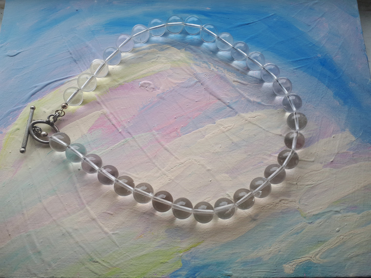 Glass Bead Necklace ~ Sharon Dawn Collection