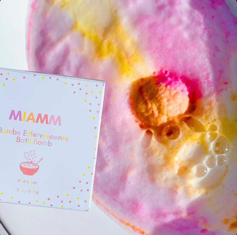 Miamm - Bath Bomb (Fruit Loops) - Premium Ingredients