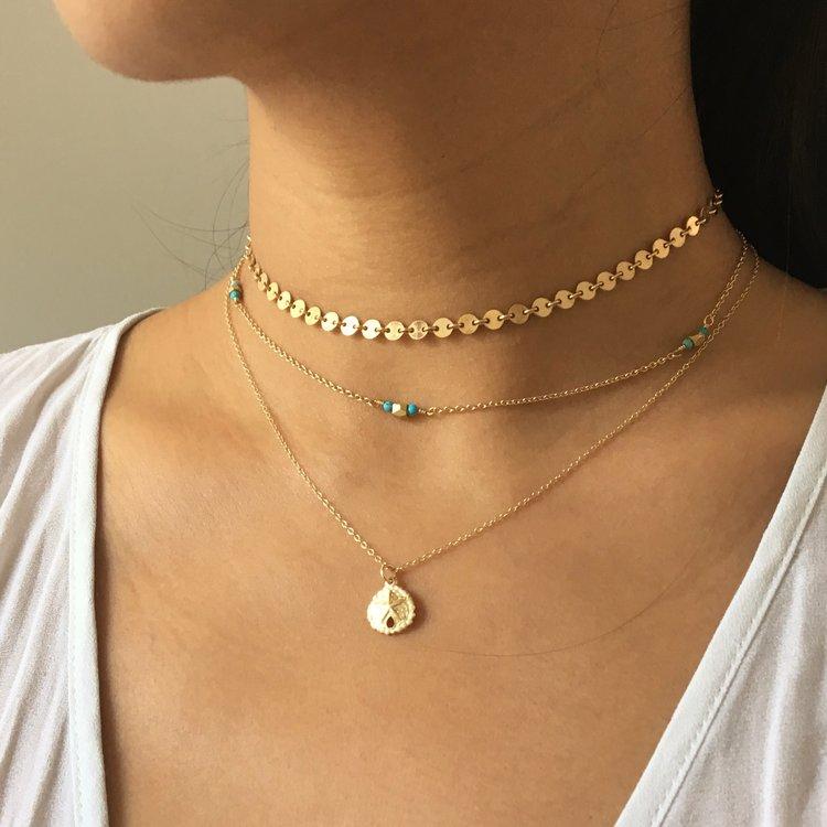 Coin Choker - 14KT Gold ~ Made in Toronto