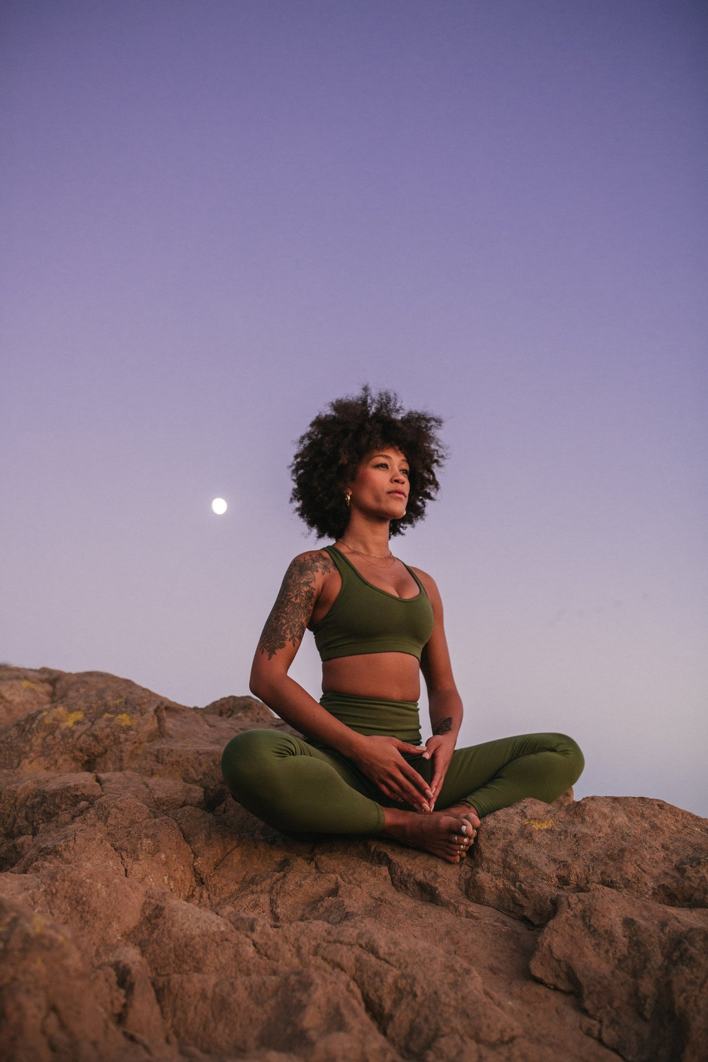 Prema Seamless High Rise Yoga Leggings - Green - 50 UV/UPF protection - Okeo-Tex certification