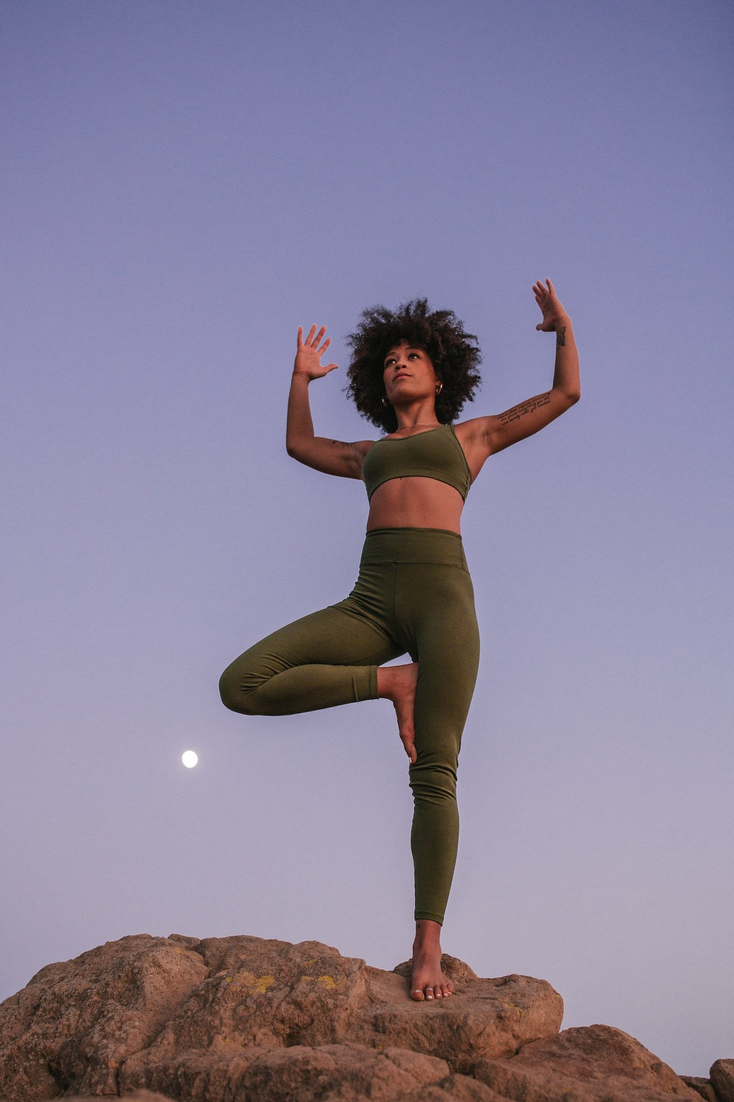 Prema Seamless High Rise Yoga Leggings - Green - 50 UV/UPF protection - Okeo-Tex certification