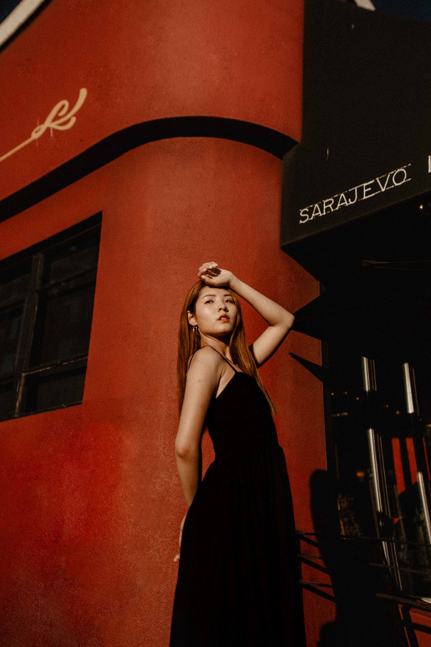 Evalina Dress | Black ~ Made in Bali/Designed in Victoria, BC