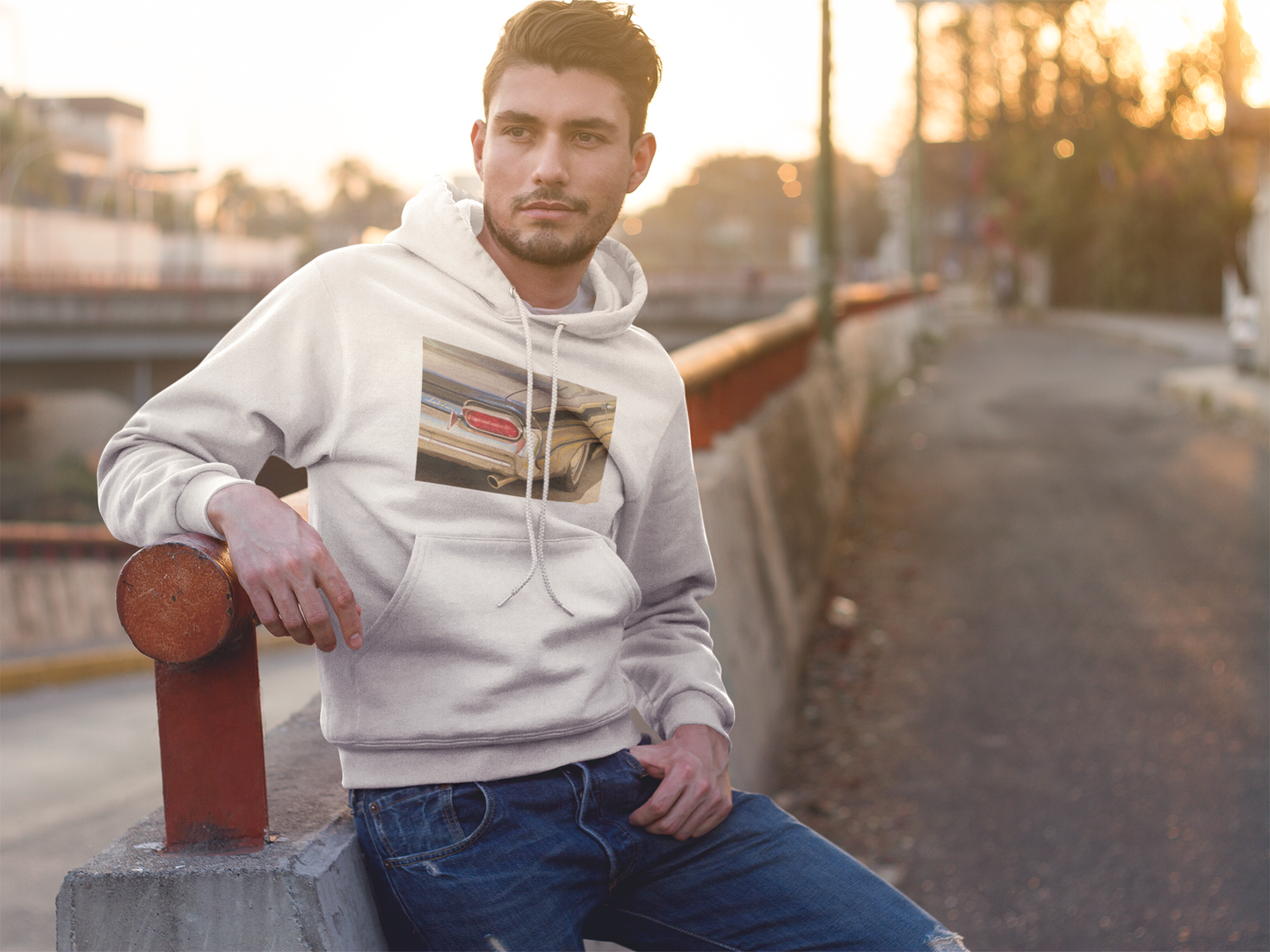 LS Bumper - Unisex Premium Pullover Hoodie ~ Sharon Dawn Collection