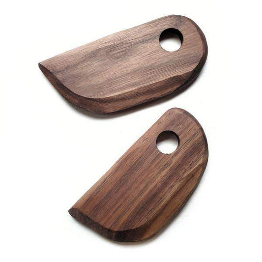 Wooden Scraper for Ceramic or Iron Pans/Cutting Dough, Individual Item (Sale Price: $31.45 CAD)