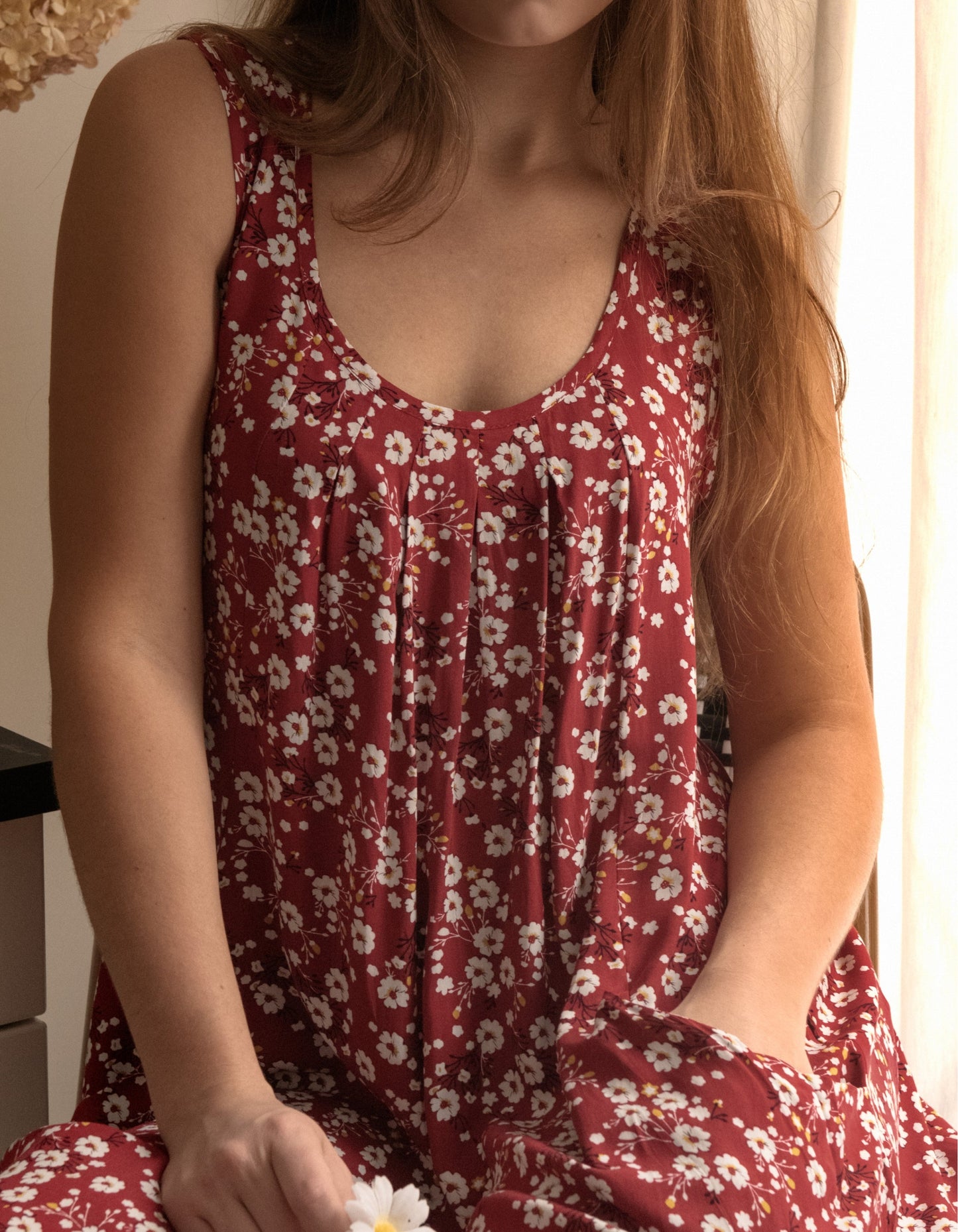 Louise Short Dress Ditsy Floral Print A-Line