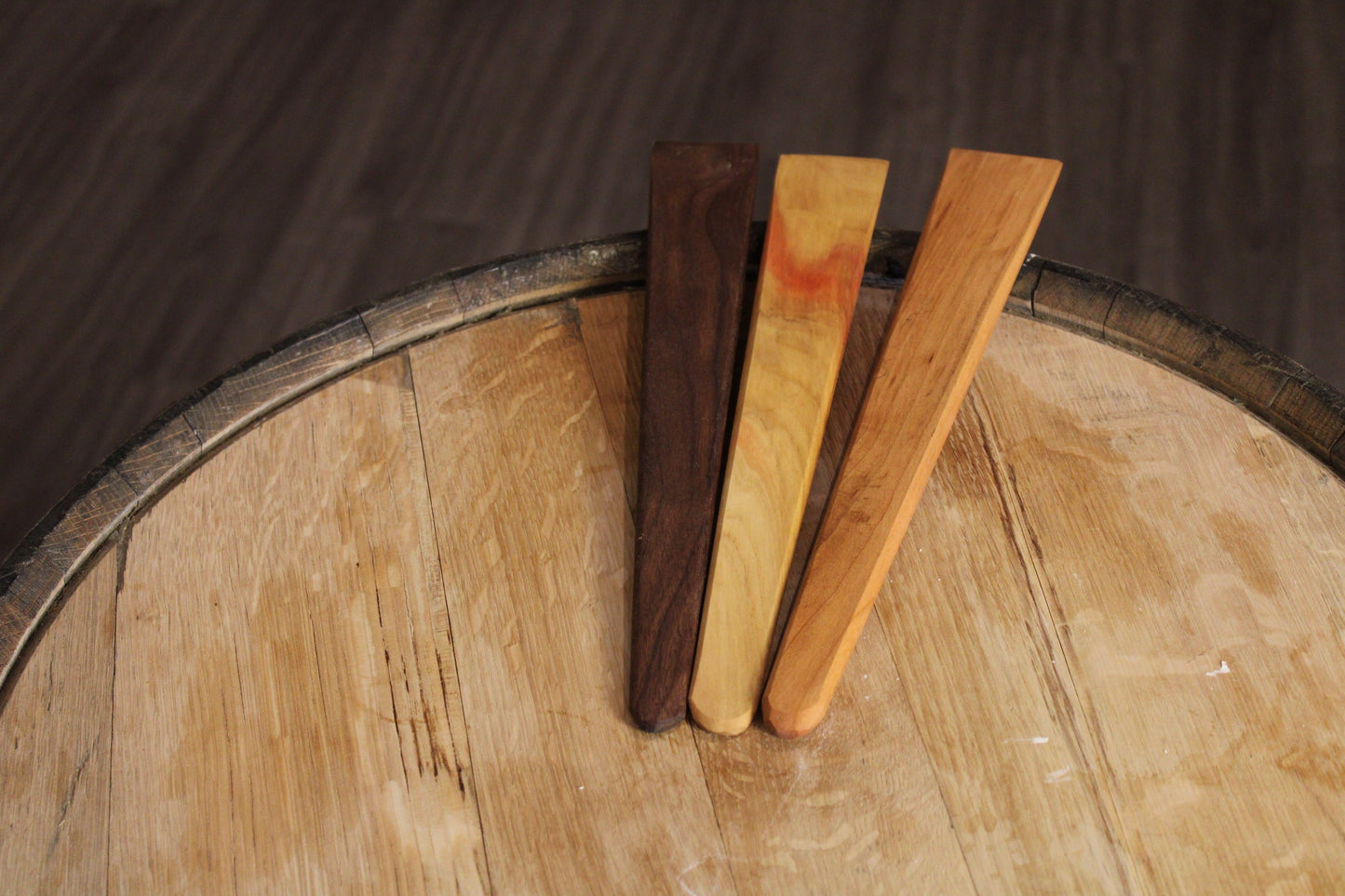 13" Wooden Spatula Thin Cooking Utensil - Artisan Handmade - Walnut, Maple or Cherry (Sale Price: $47.60 CAD)