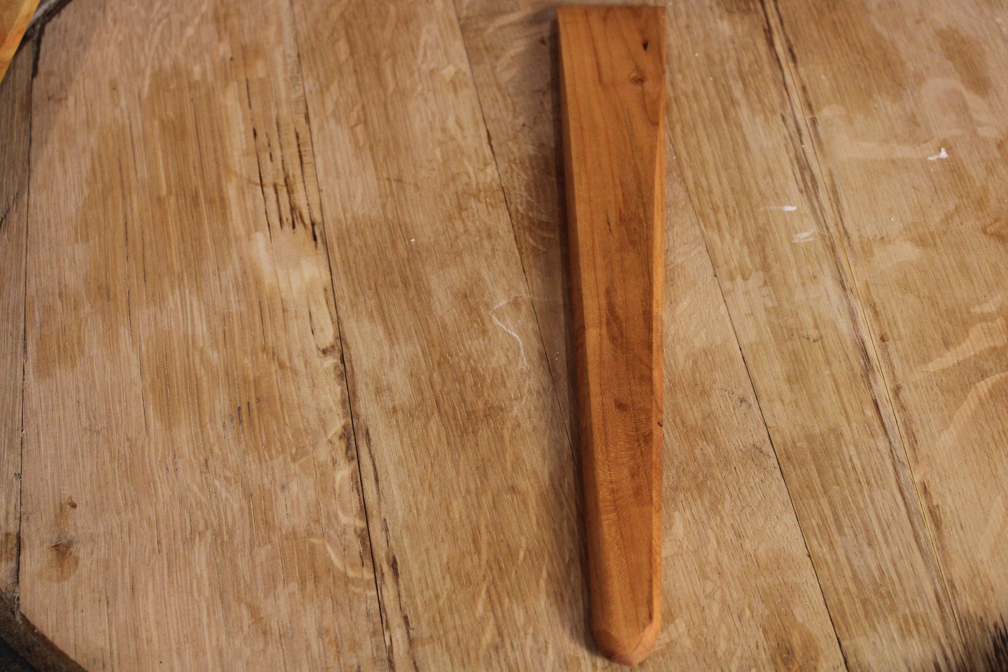 13" Wooden Spatula Thin Cooking Utensil - Artisan Handmade - Walnut, Maple or Cherry (Sale Price: $47.60 CAD)