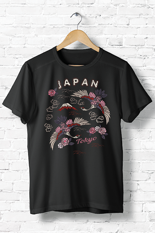 Vintage Style Tokyo Japan T-Shirt