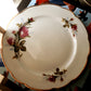 Vintage Royal Rose dinner plate with gold trim - Made in Poland