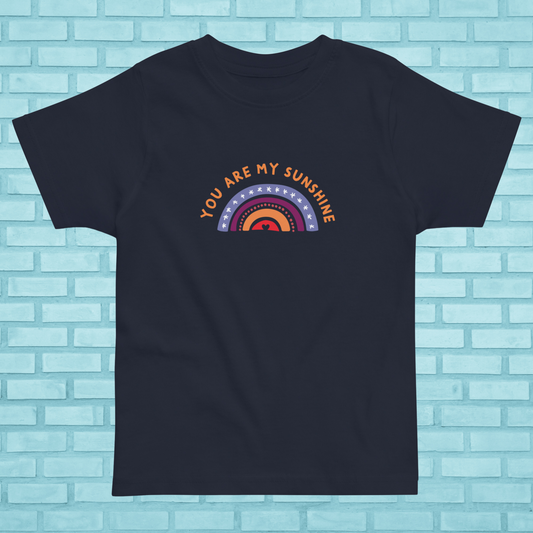You are my sunshine - Toddler jersey t-shirt ~ Sharon Dawn Collection