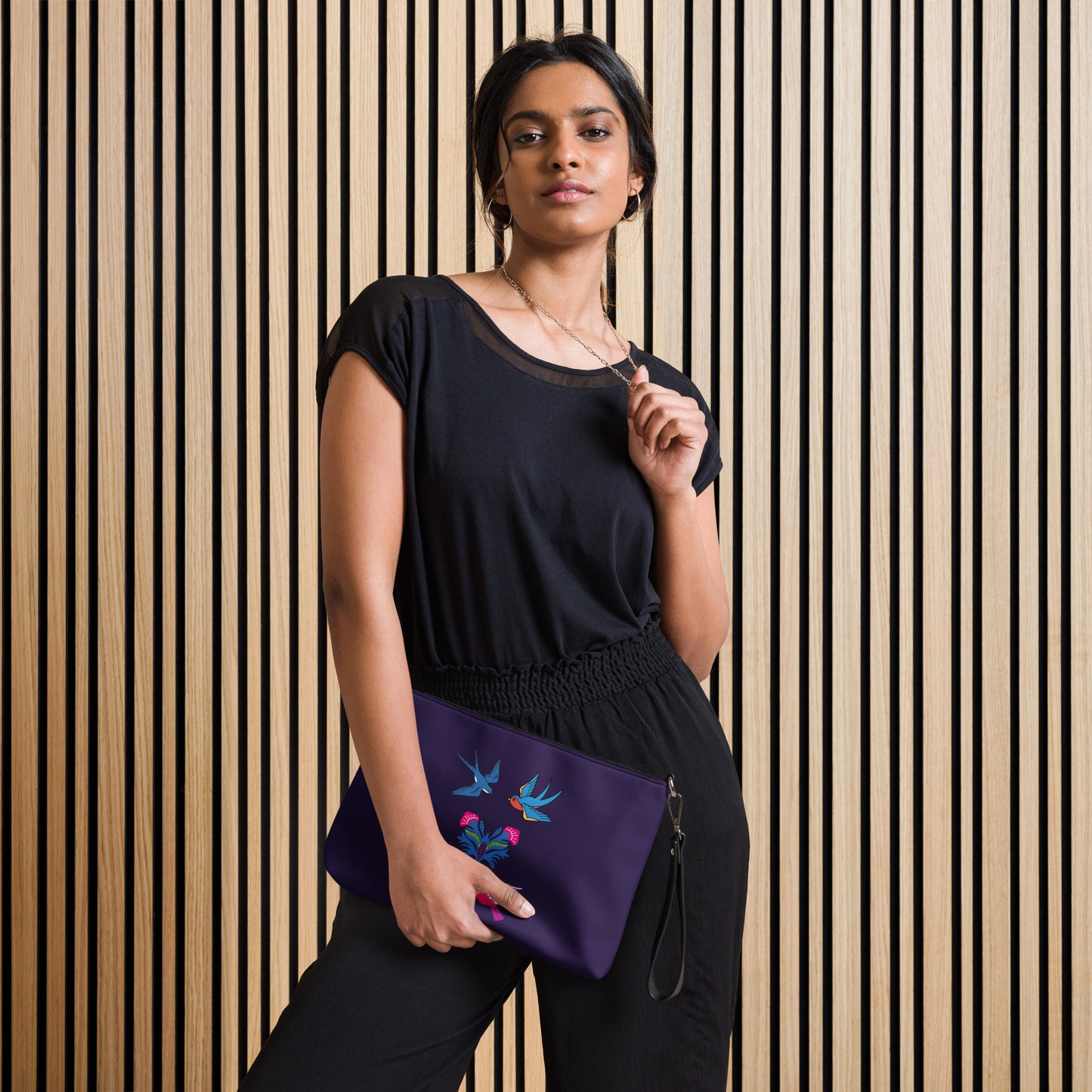 Birds of a Feather - Crossbody bag - Adjustable/Removable Straps ~ Sharon Dawn Collection (Sale Price: $62.99 CAD)