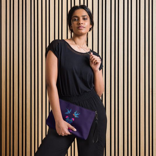 Birds of a Feather - Crossbody bag - Adjustable/Removable Straps ~ Sharon Dawn Collection (Sale Price: $62.99 CAD)
