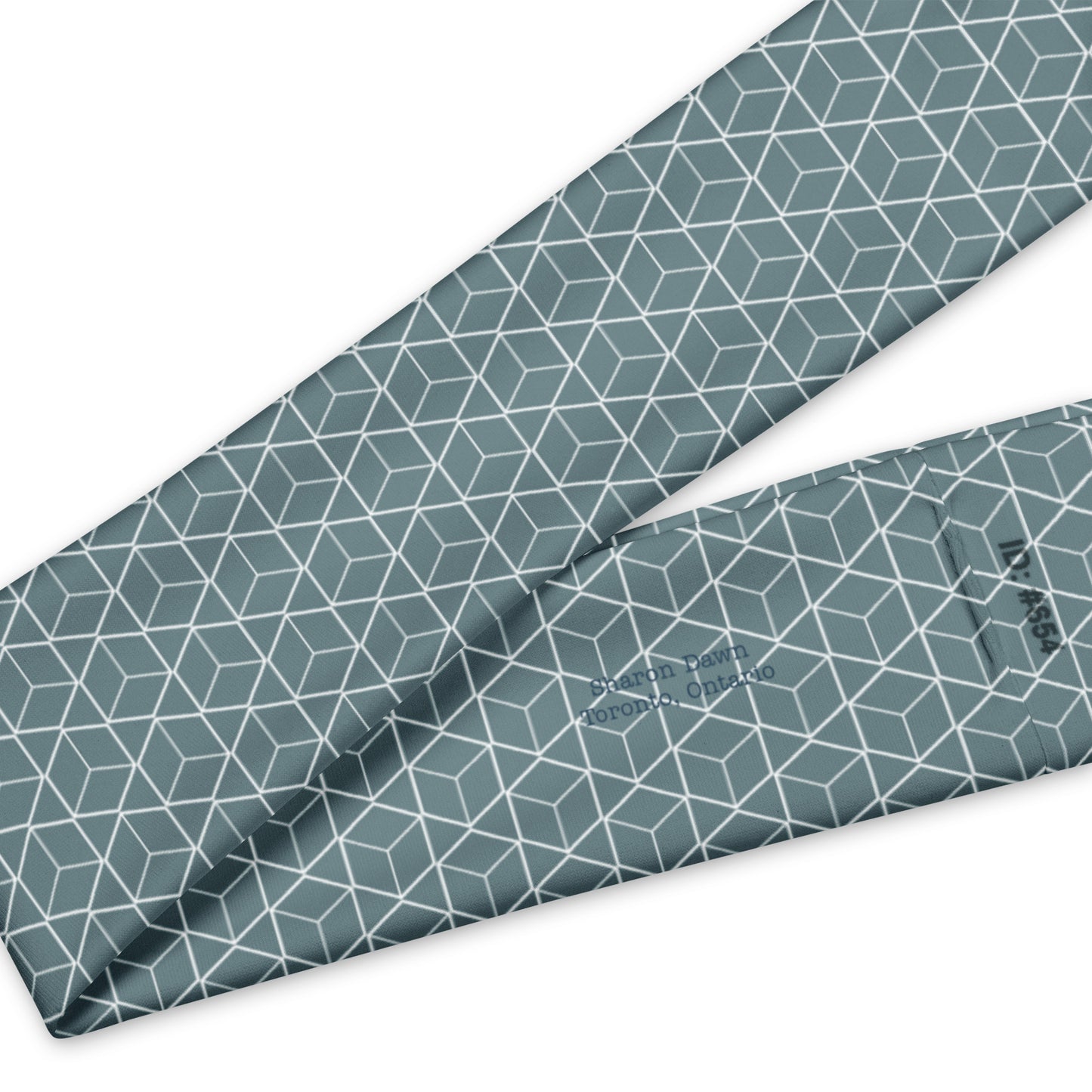 Geometric Blue - Headband ~ Sharon Dawn Collection