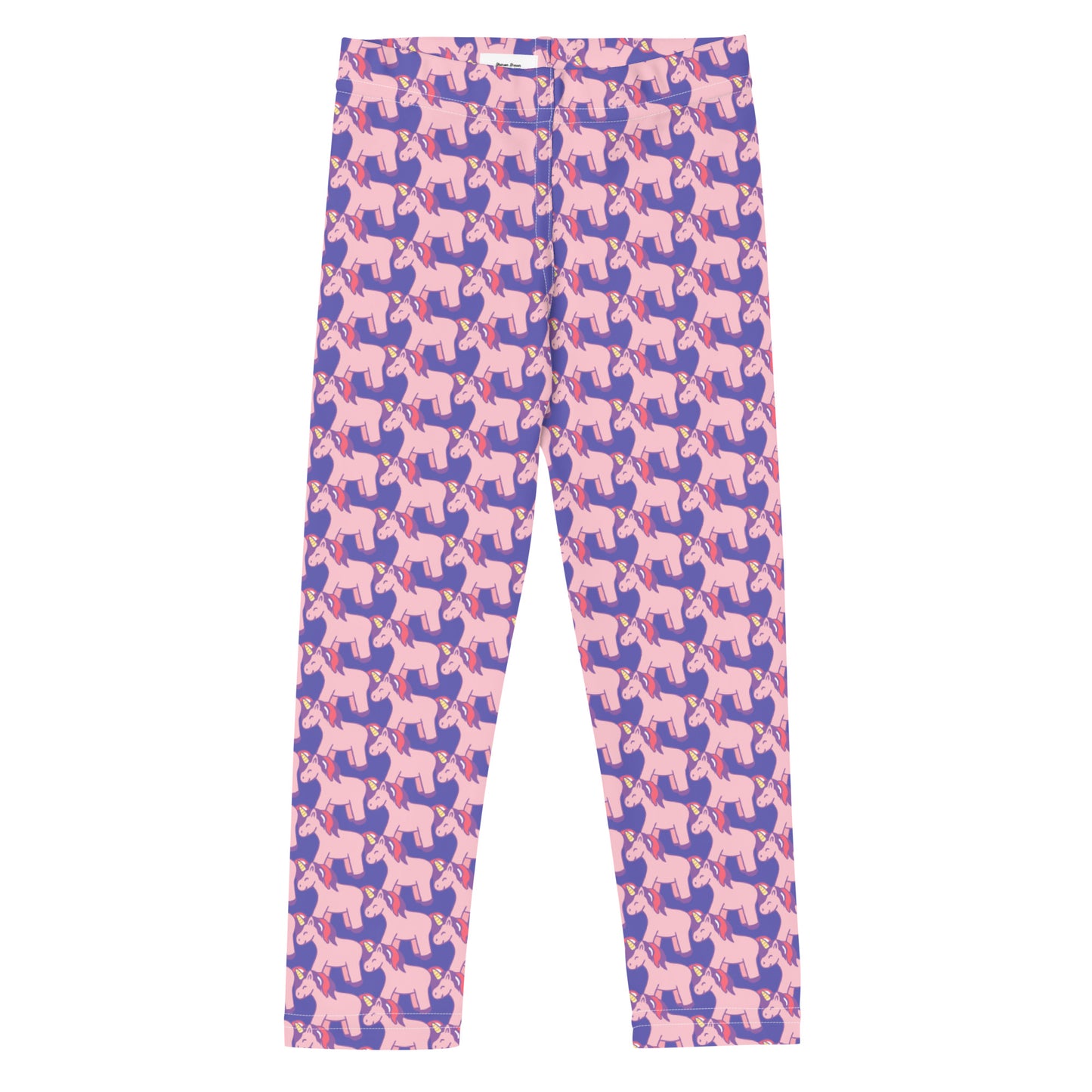 Unicorn Pink and Purple - Kid's Leggings ~ Sharon Dawn Collection