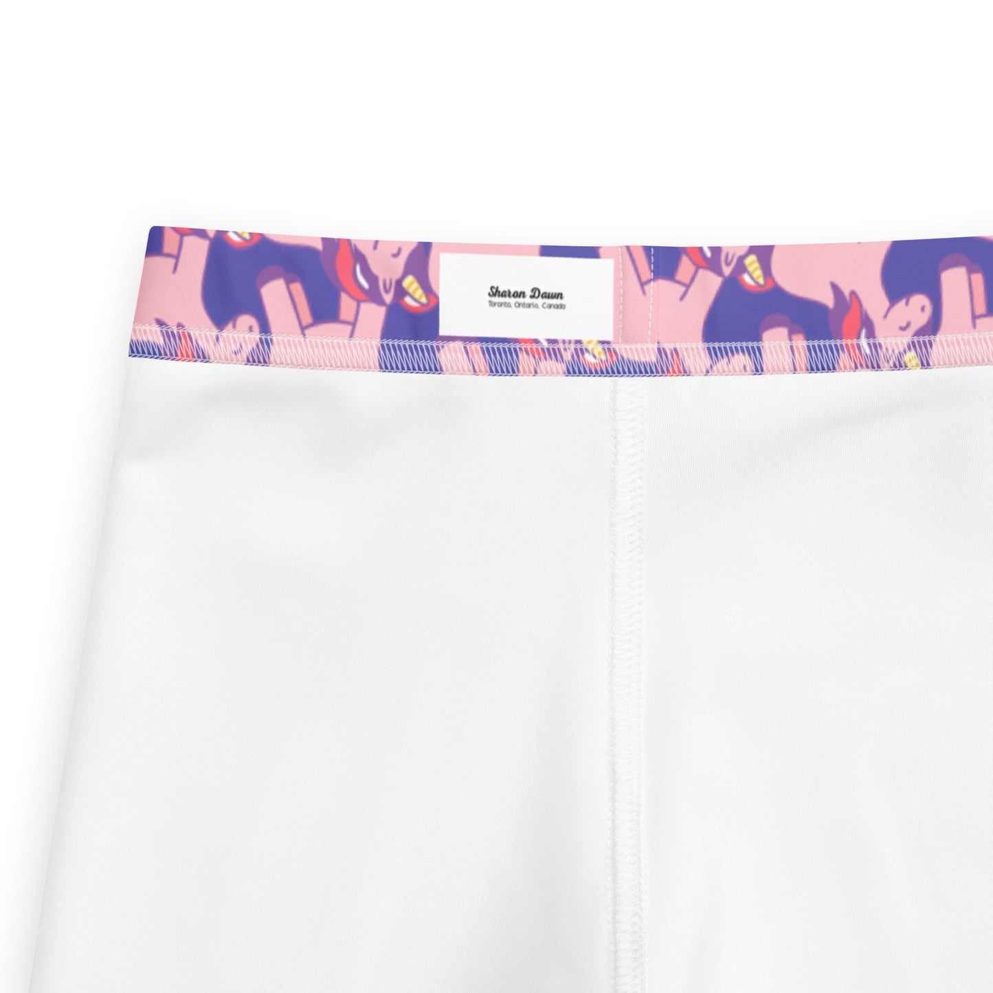 Unicorn Pink and Purple - Kid's Leggings ~ Sharon Dawn Collection