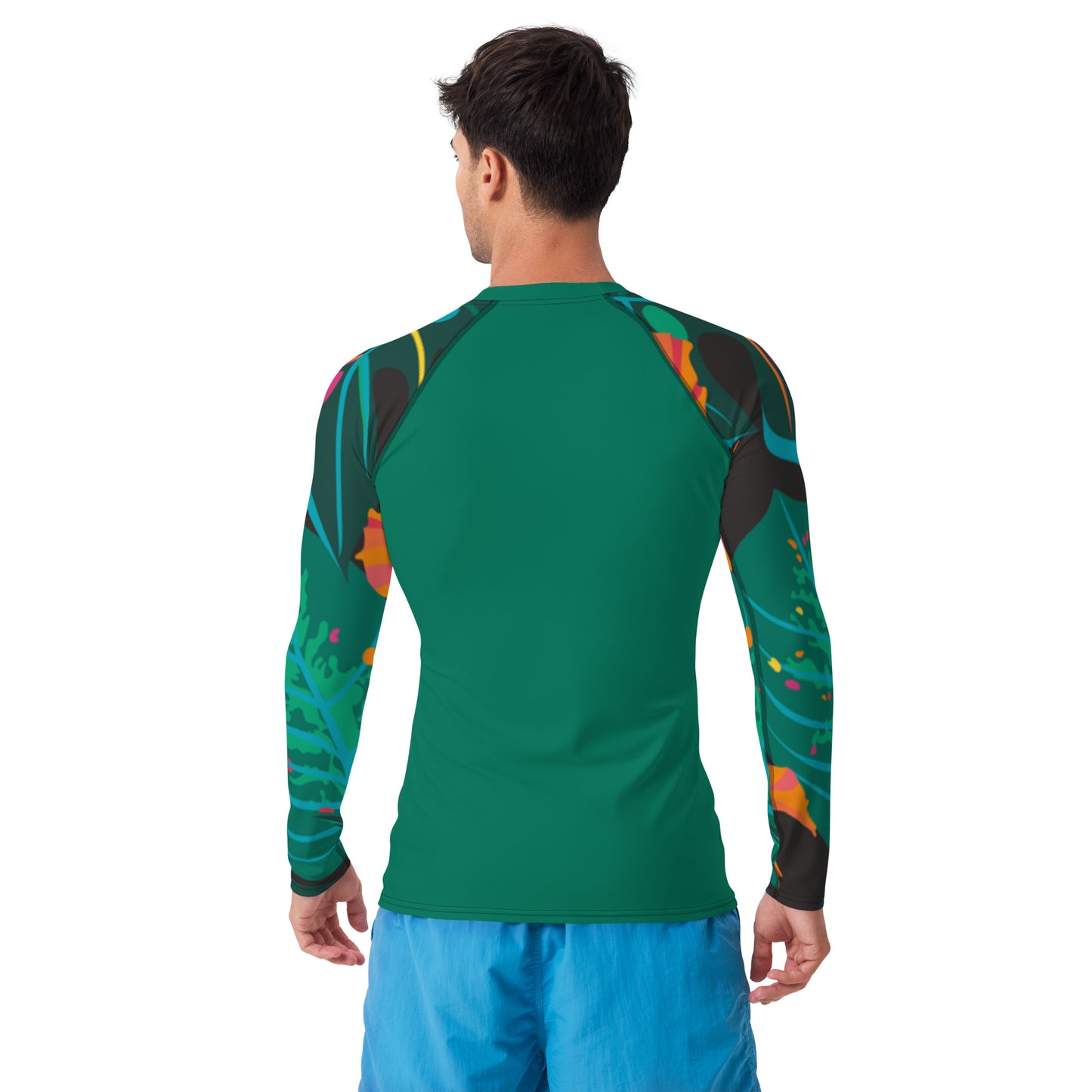 Tropics - Men's Rash Guard ~ Sharon Dawn Collection