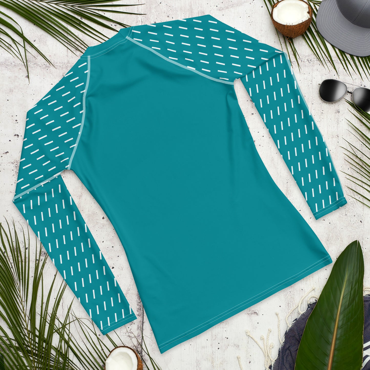 Tides - Men's Rash Guard ~ Sharon Dawn Collection