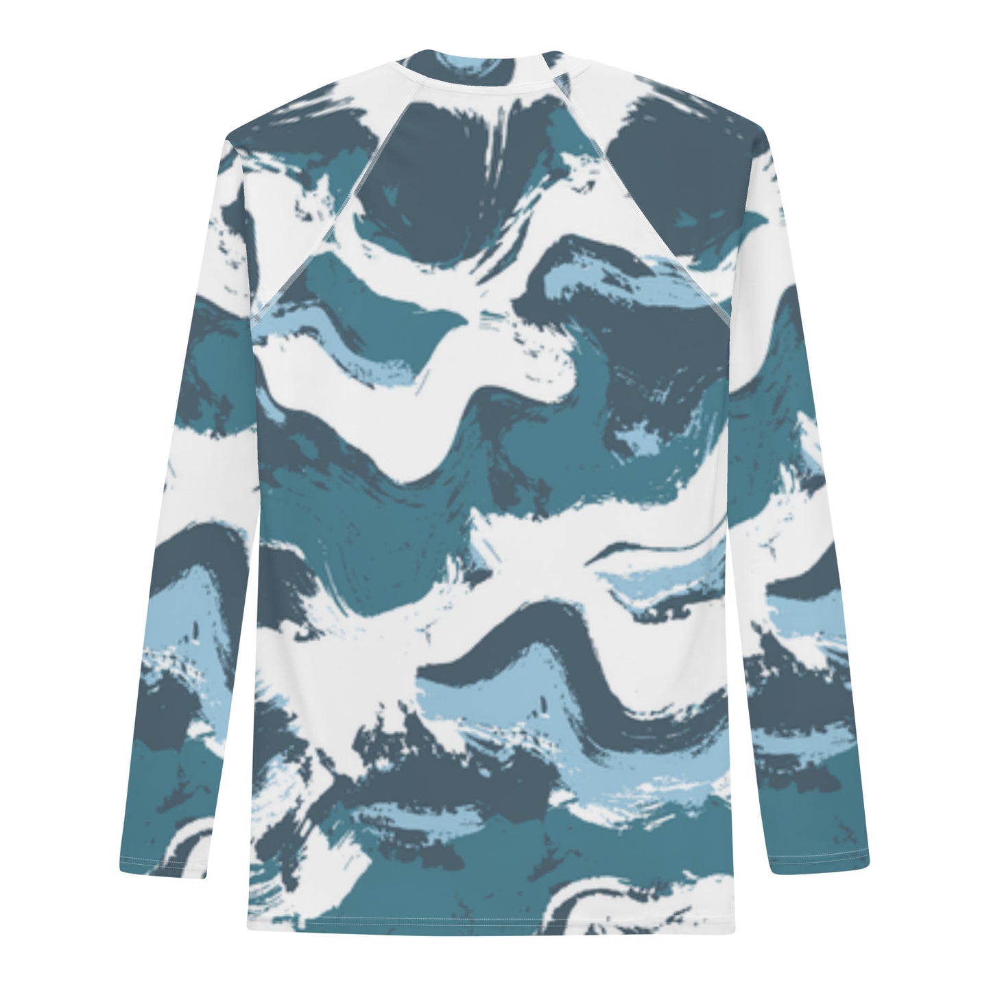Brush Stroke - Men's Rash Guard ~ Sharon Dawn Collection