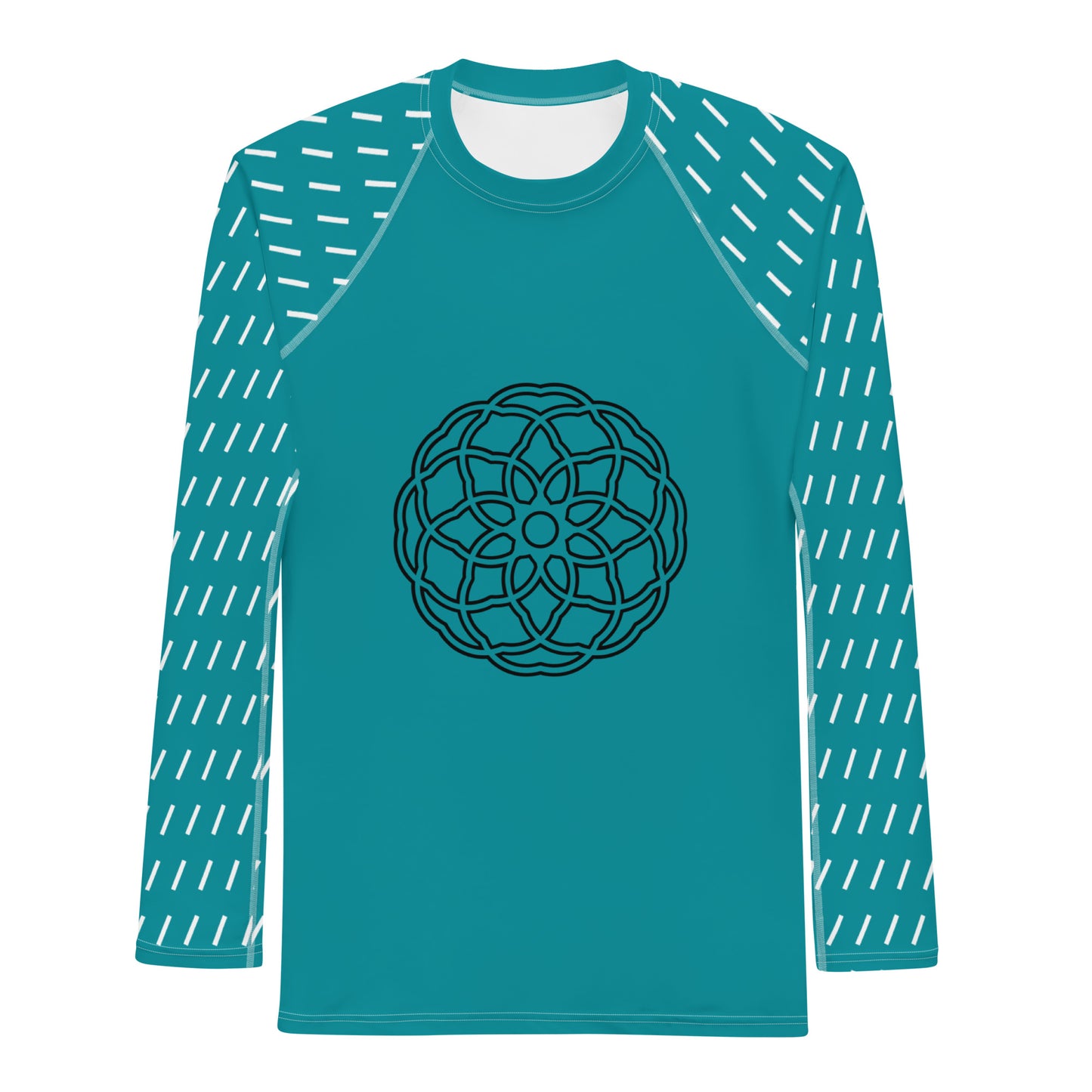 Tides - Men's Rash Guard ~ Sharon Dawn Collection