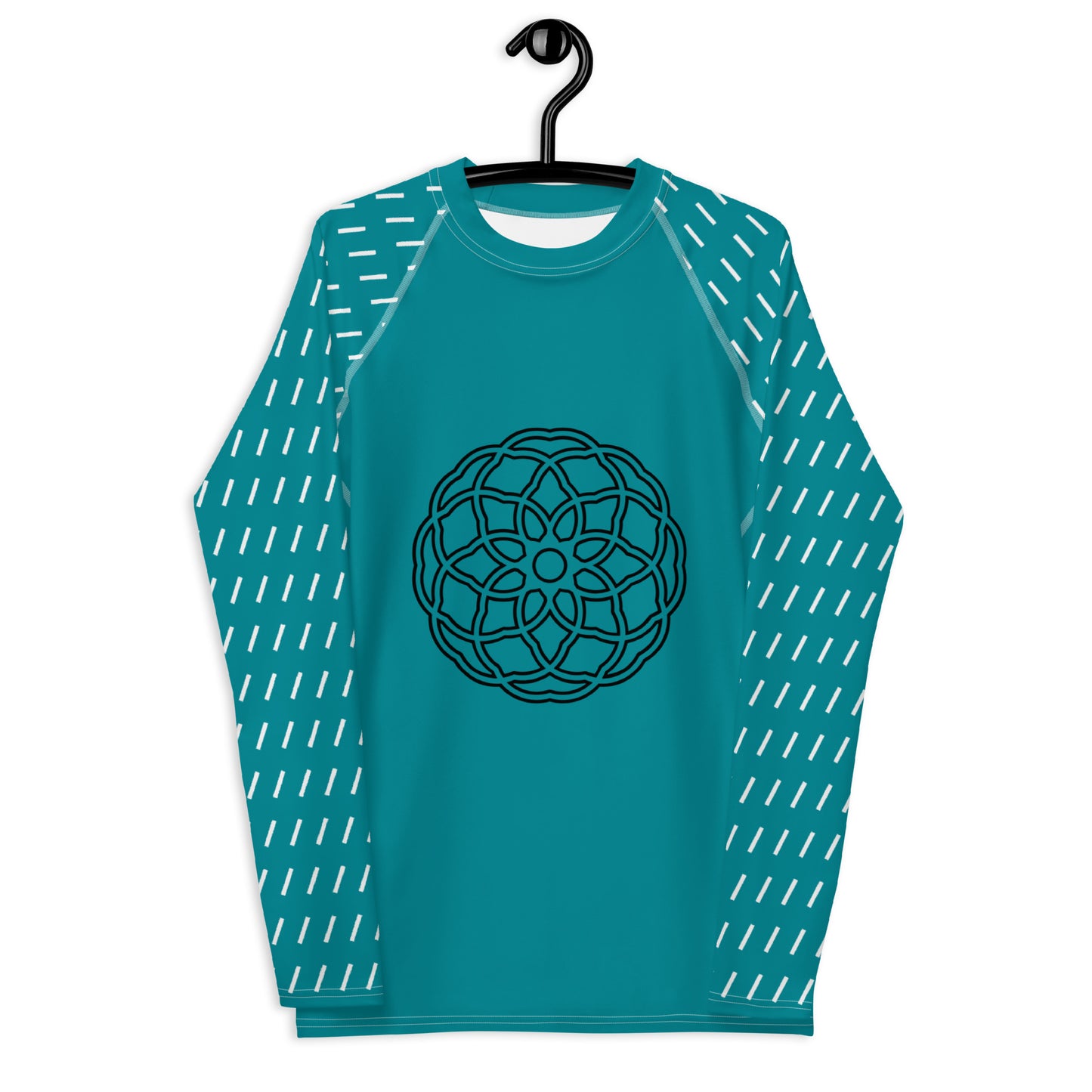 Tides - Men's Rash Guard ~ Sharon Dawn Collection
